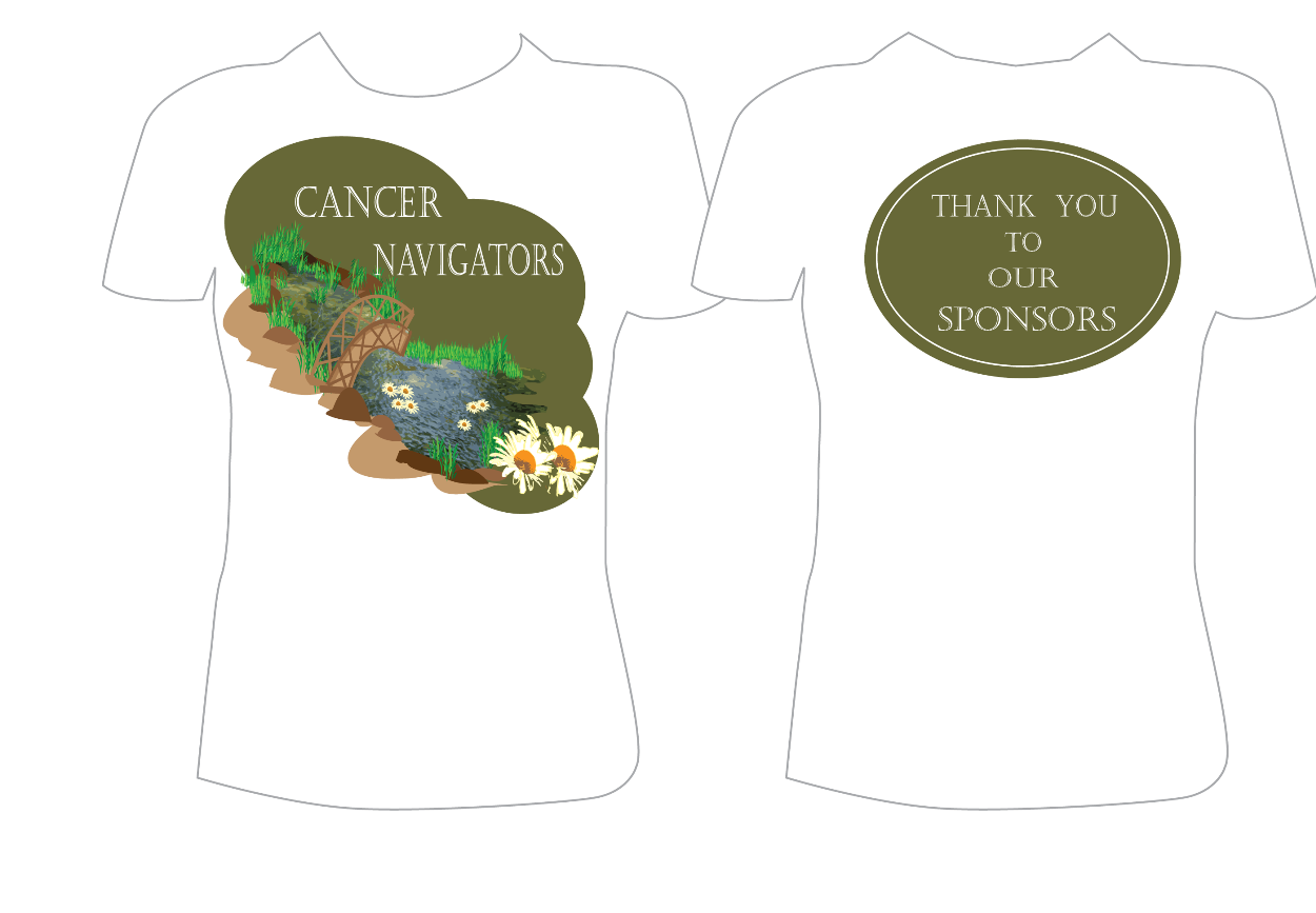 T-shirt Design by jilleah for Cancer Navigators | Design #3025387