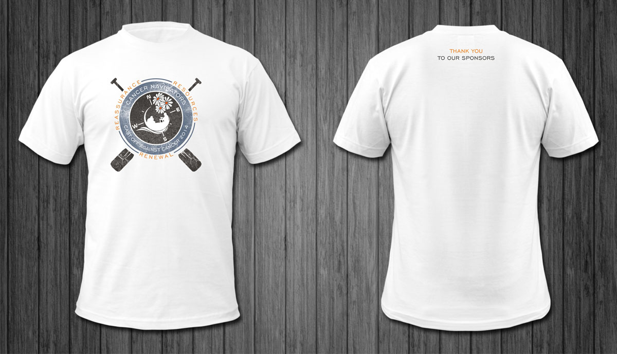T-shirt Design by tatijanam for Cancer Navigators | Design #3025519