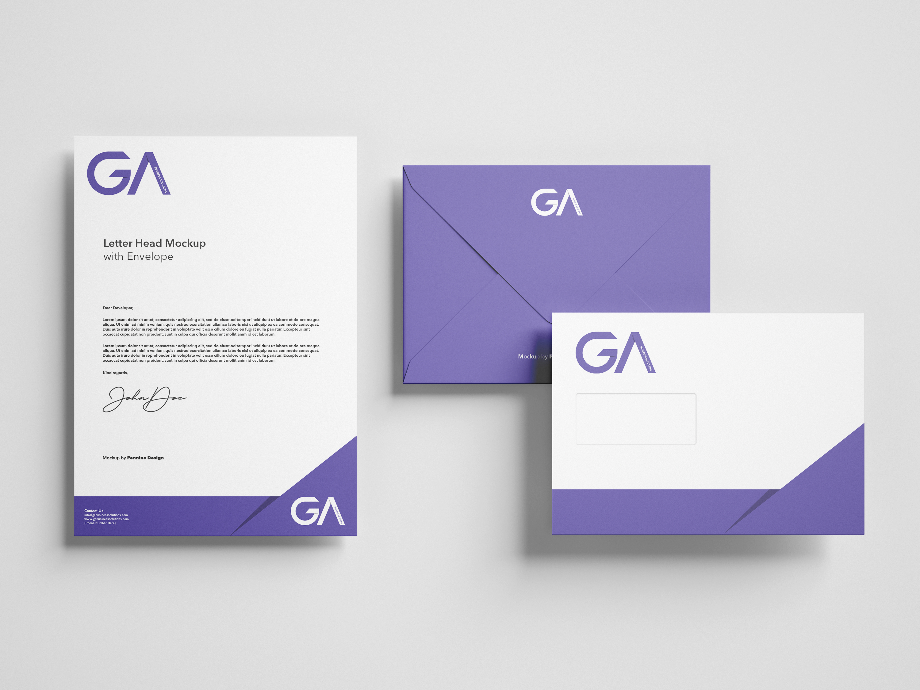 Logo Design by Pennine Design for GA Business Services | Design #24207976