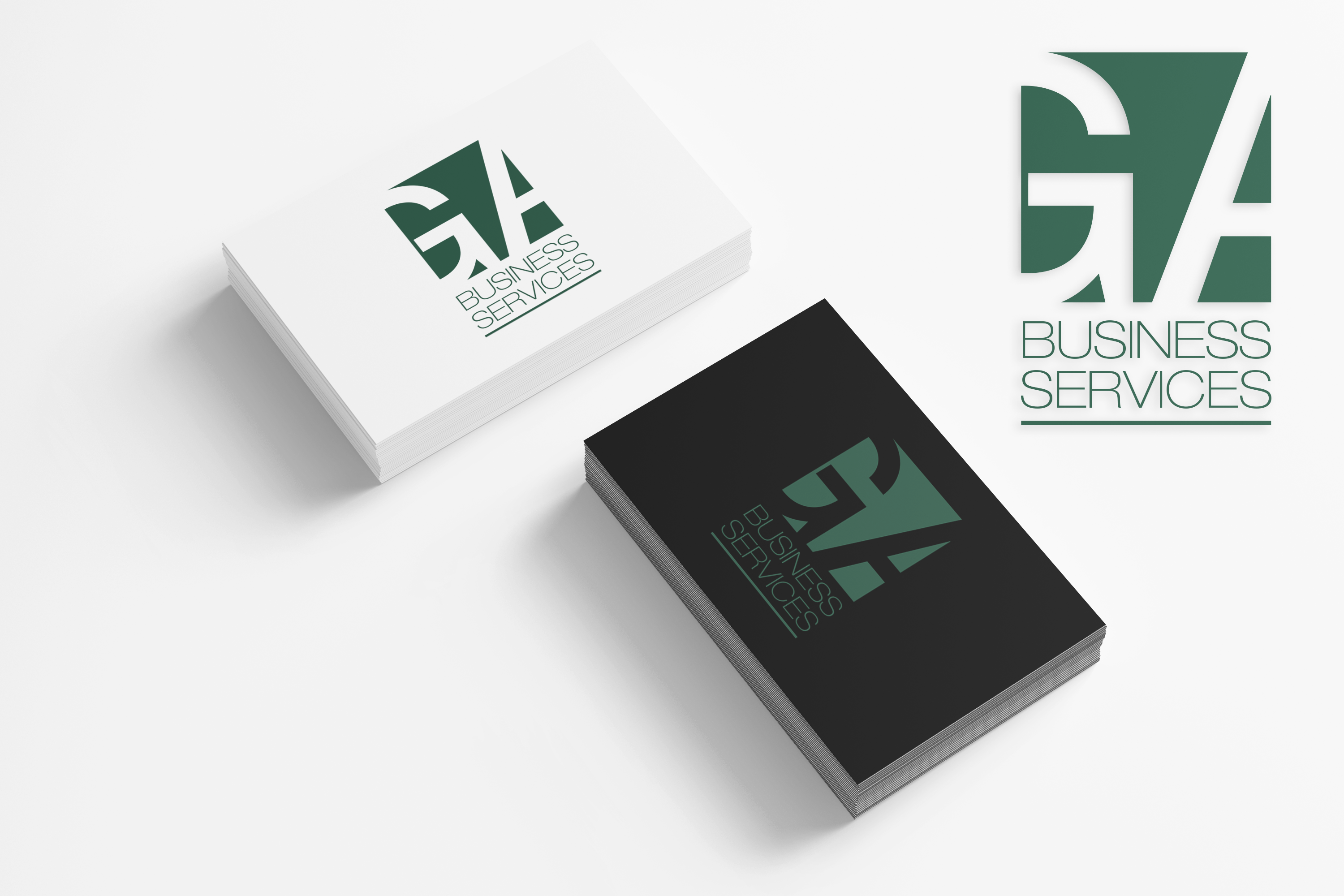 Logo Design by inji.elbanawy for GA Business Services | Design #24212204