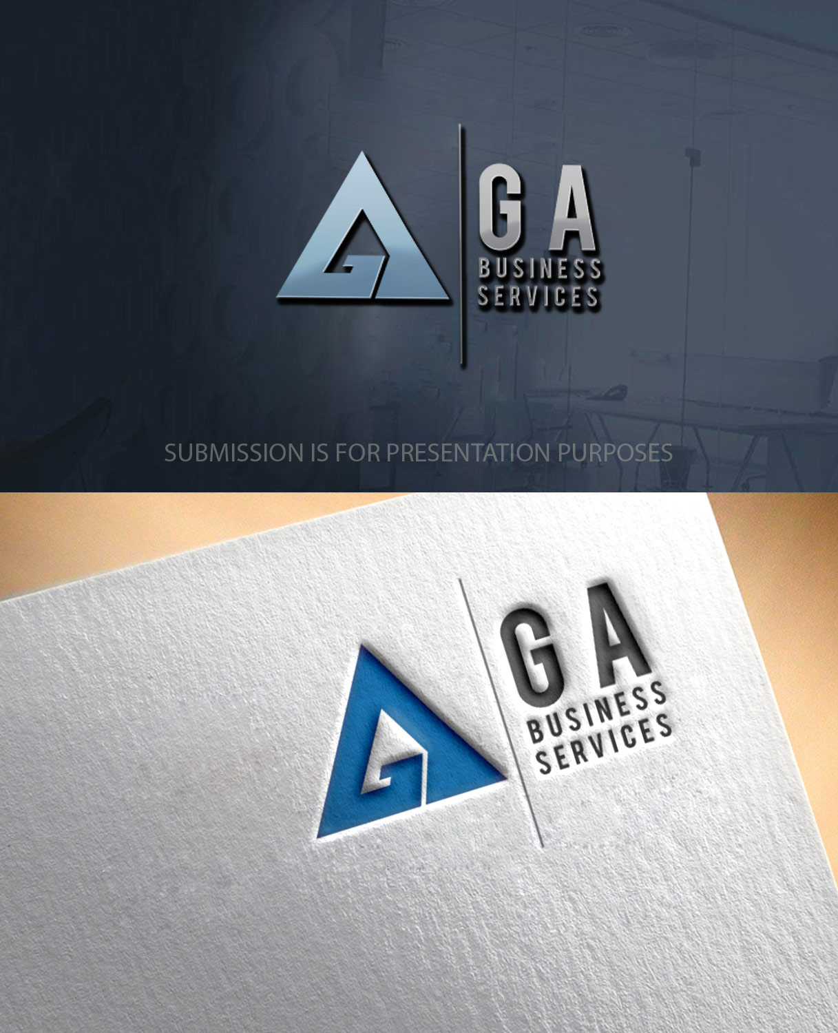 Logo Design by graphicevolution for GA Business Services | Design #24199972