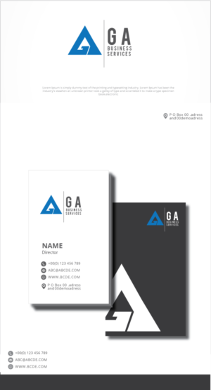 Logo Design by graphicevolution for GA Business Services | Design: #24199973