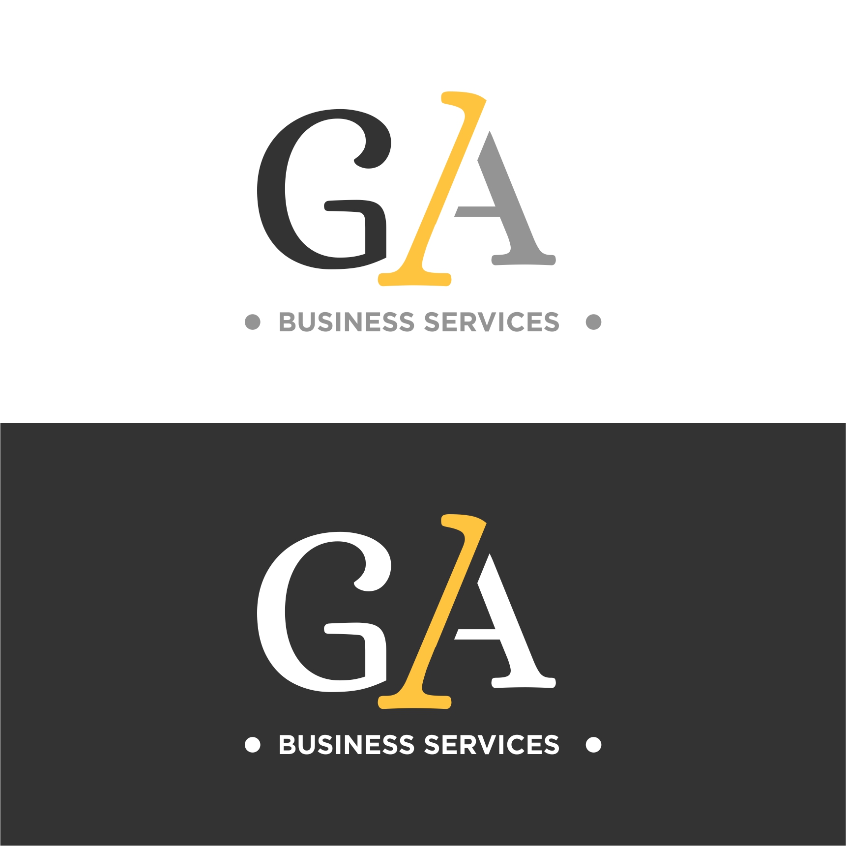 Logo Design by Rusmin Gustamin for GA Business Services | Design #24236343