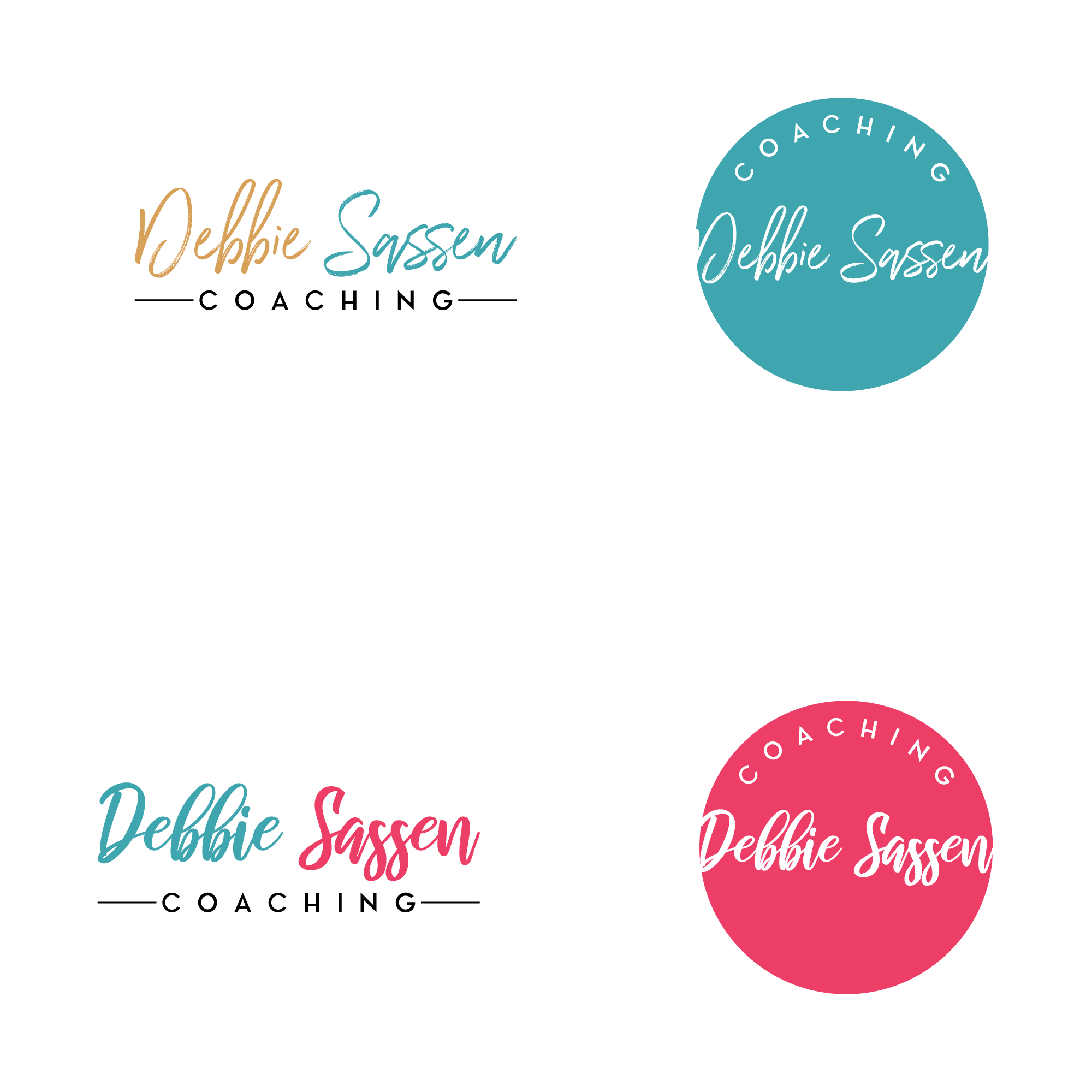 Logo Design by Zak deZign for Debbie Sassen, Financial Planner & Coach | Design #24202621