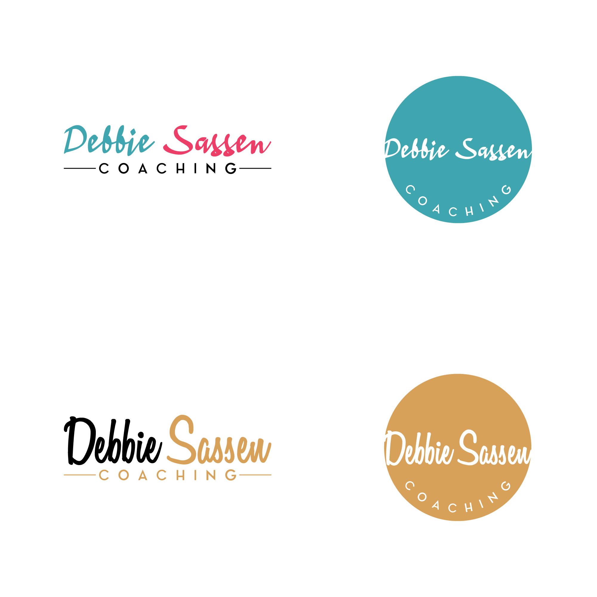 Logo Design by Zak deZign for Debbie Sassen, Financial Planner & Coach | Design #24203616