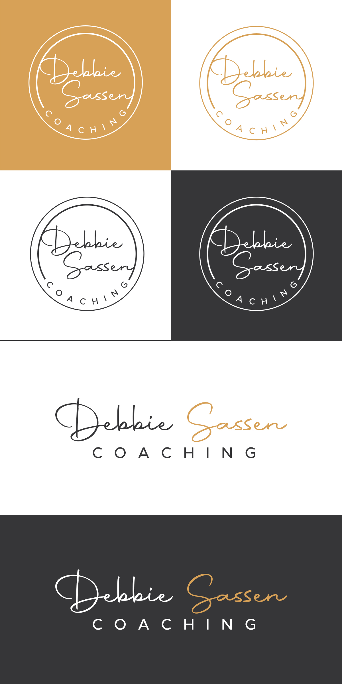 Logo Design by Olivia mary for Debbie Sassen, Financial Planner & Coach | Design: #24224465