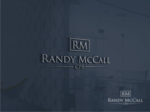Randy McCall CPA | Logo Design by Atvento Graphics
