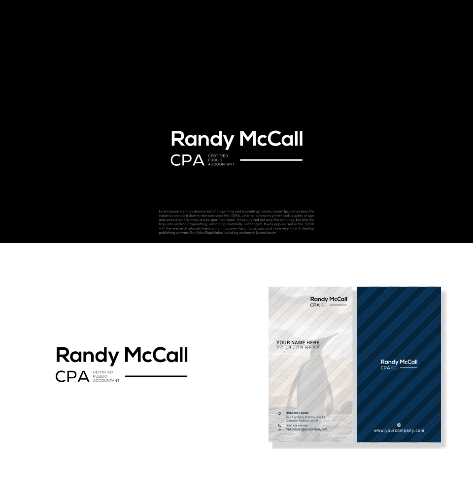 Logo Design by Jroeh_Studio for Randy McCall | Design #24231807