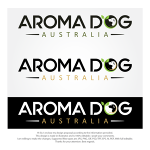 Logo-Design von Satish Chand 75 für Aroma Dog | Design: #24241193