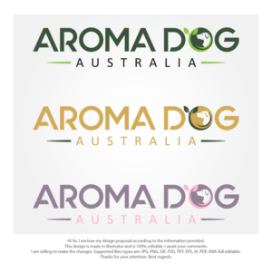 Logo-Design von Satish Chand 75 für Aroma Dog | Design: #24241194