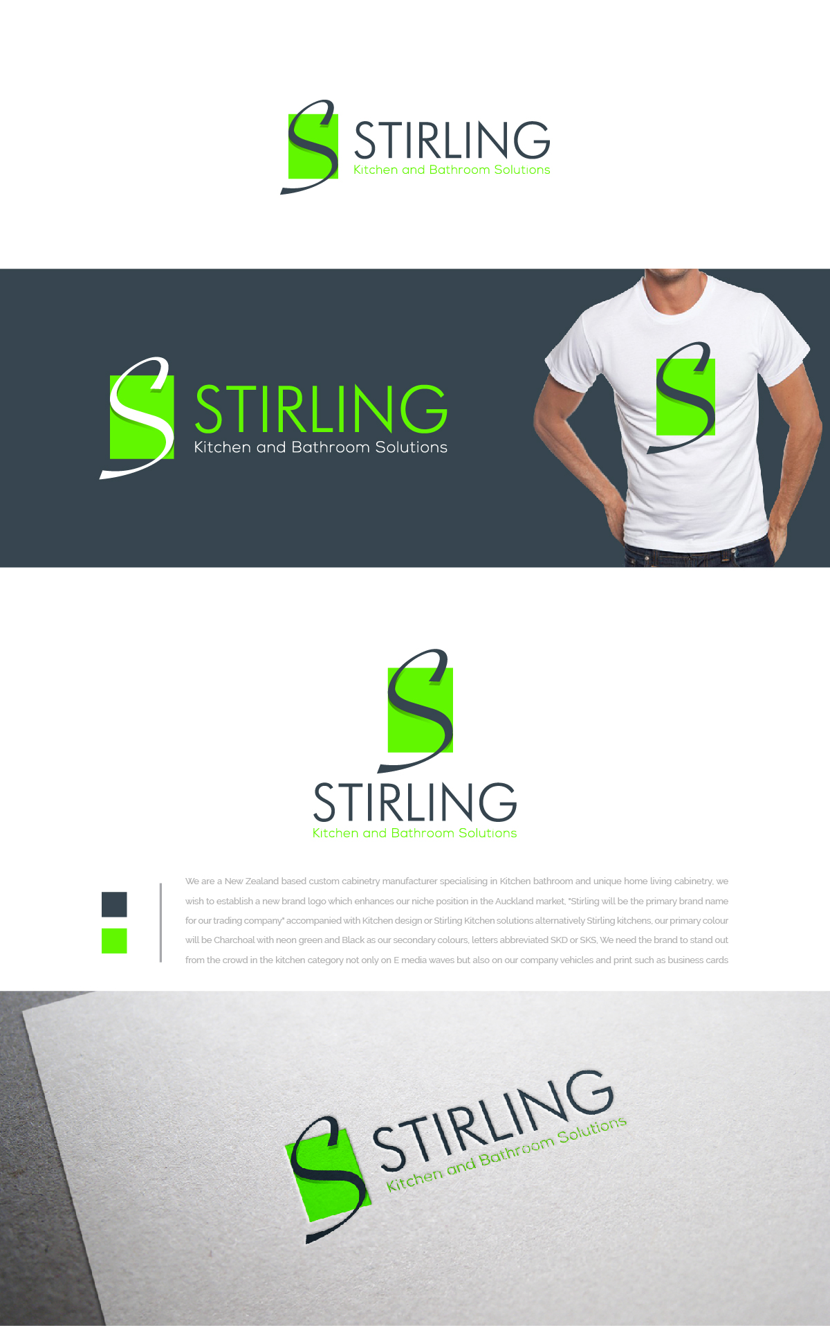 Logo-Design von MuhammadHussnain für Zwart Management Services Ltd TA JT Cabinetry | Design #24209222
