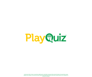 PlayQuiz | Logo Design by GBDESIGN