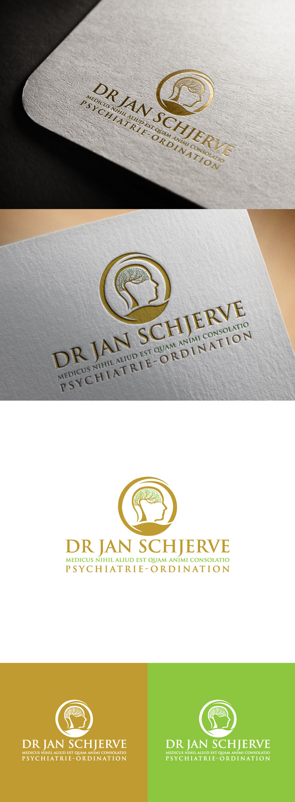 Logo Design by DONAL JR for Psychiatrie-Ordination | Design: #24272844