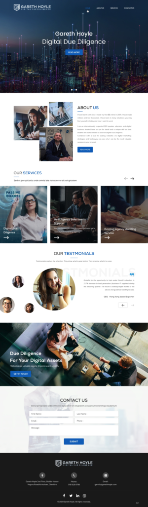 Web Design by pb for this project | Design: #24219657
