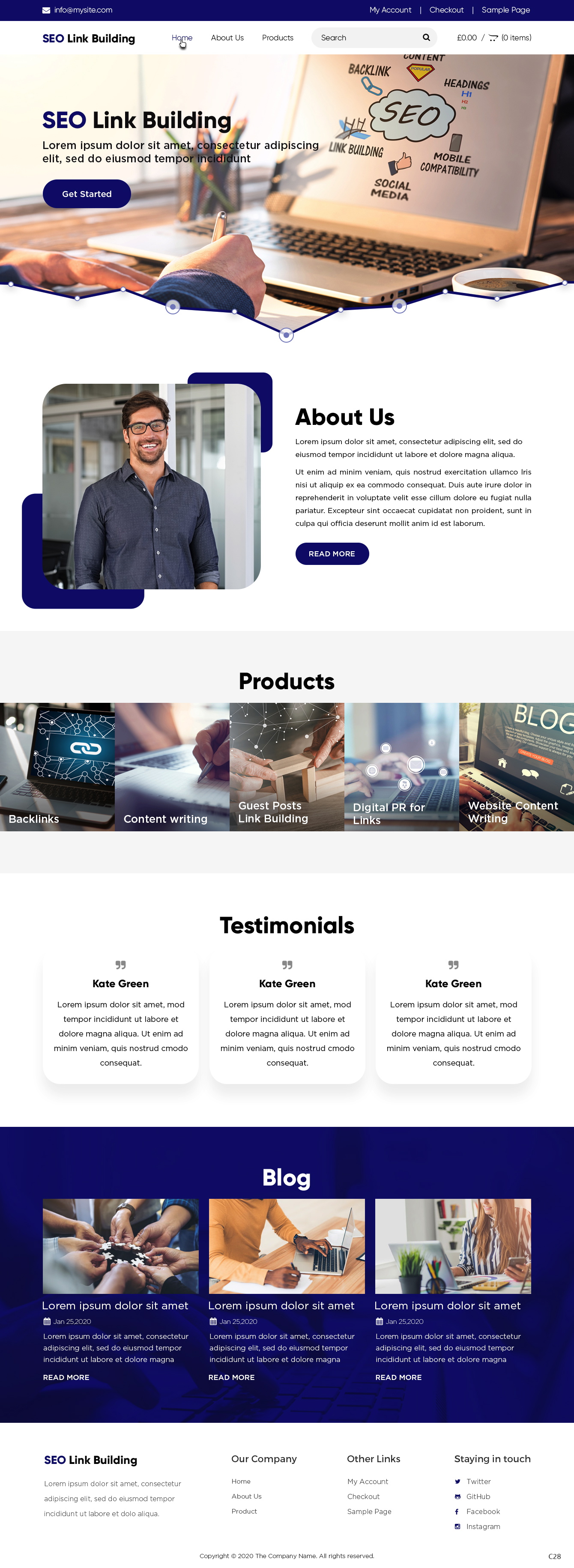 Web Design by pb for this project | Design #24237214