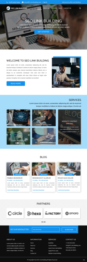 Web Design by pb for this project | Design: #24237215