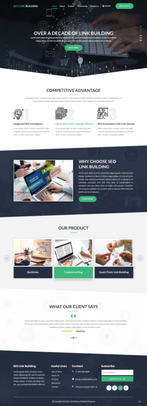 Web Design by pb for this project | Design: #24237216