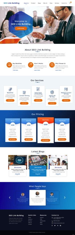 Web Design by pb for this project | Design: #24237236