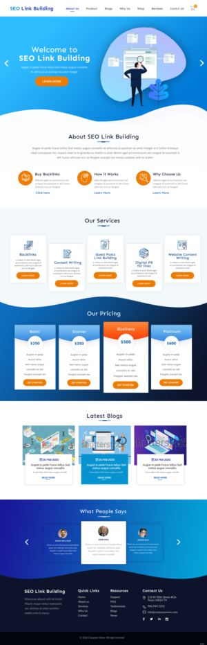 Web Design by pb for this project | Design: #24244821
