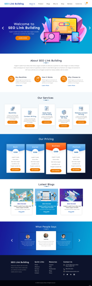Web Design by pb for this project | Design: #24244823