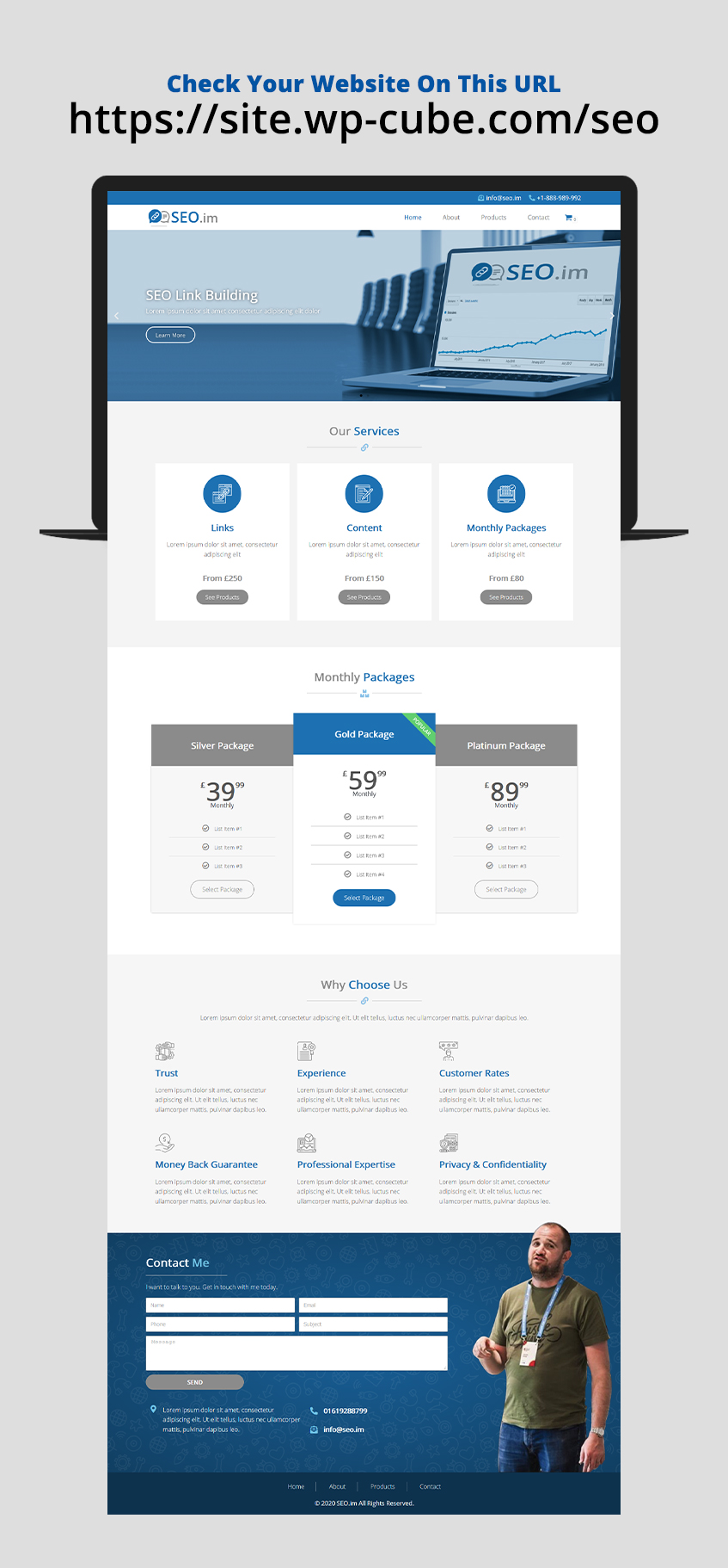 Web Design by WP Cube for this project | Design #24266880