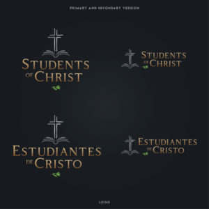Students of Christ / Estudiantes De Cristo | Logo Design by Gabriel T. Marques