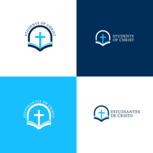 Students of Christ / Estudiantes De Cristo | Logo Design by Gisella Guzmán