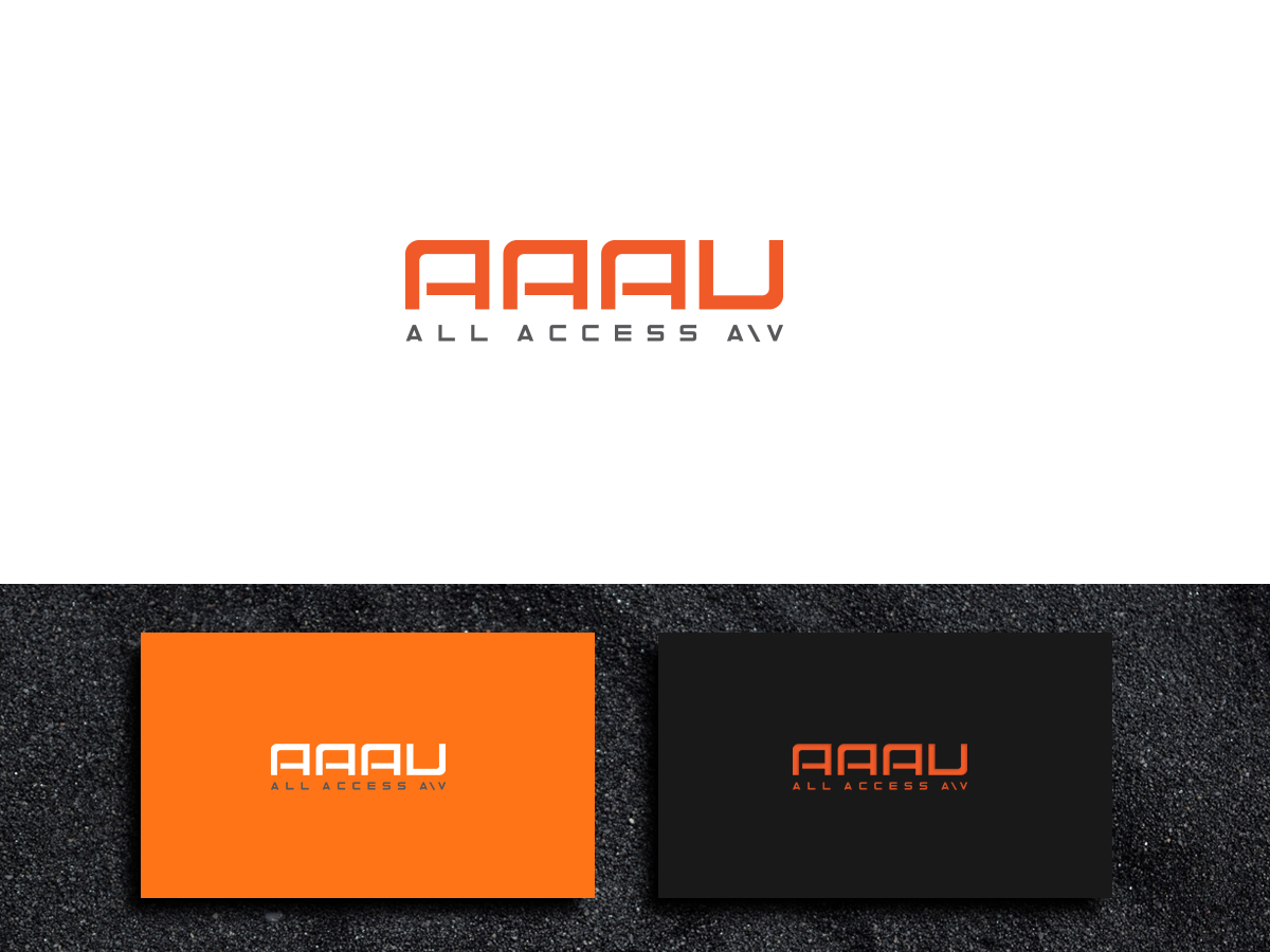 Diseño de Logo por ArtSamurai para All Access Audiovisual | Diseño #24222465