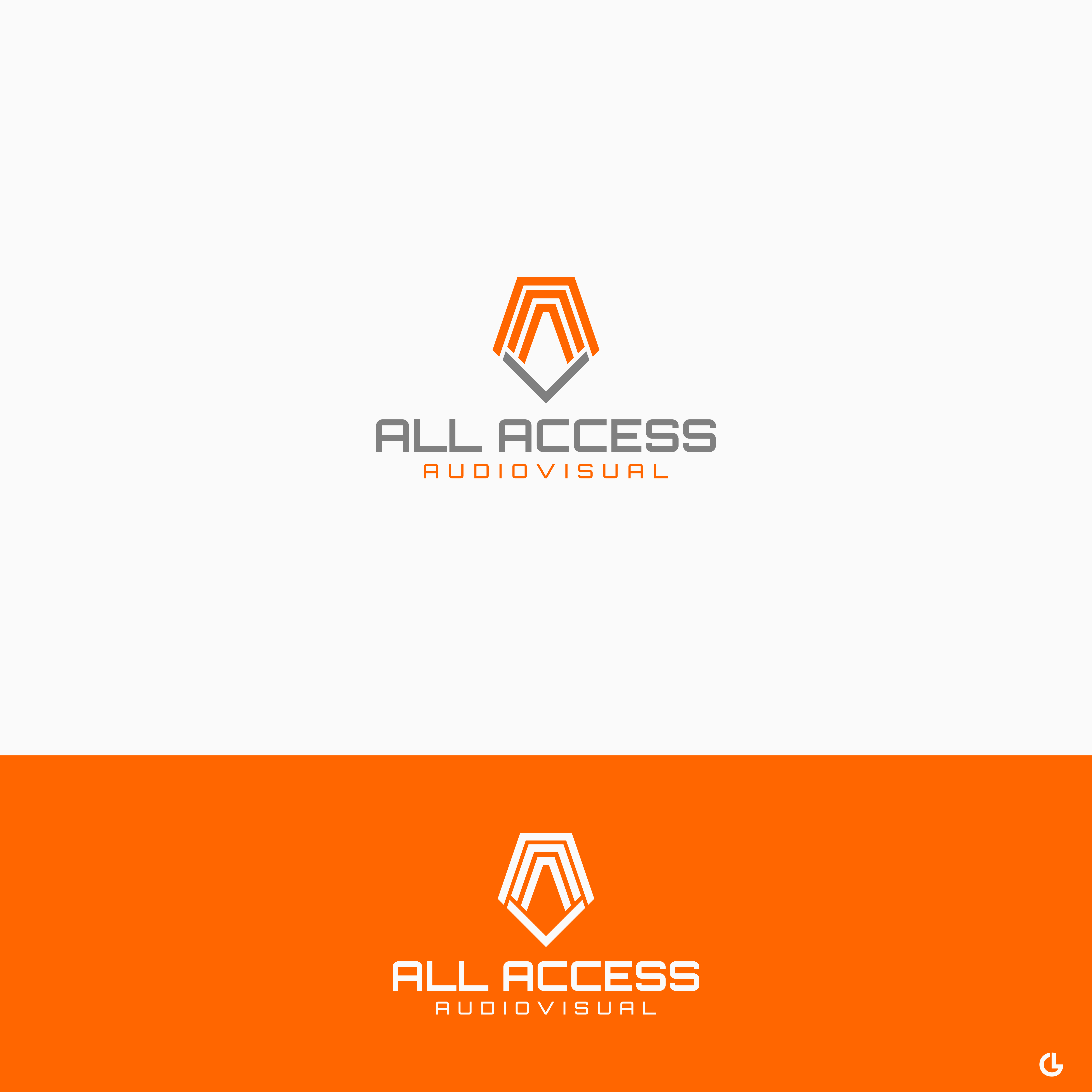 Diseño de Logo por R!CKY para All Access Audiovisual | Diseño #24271173