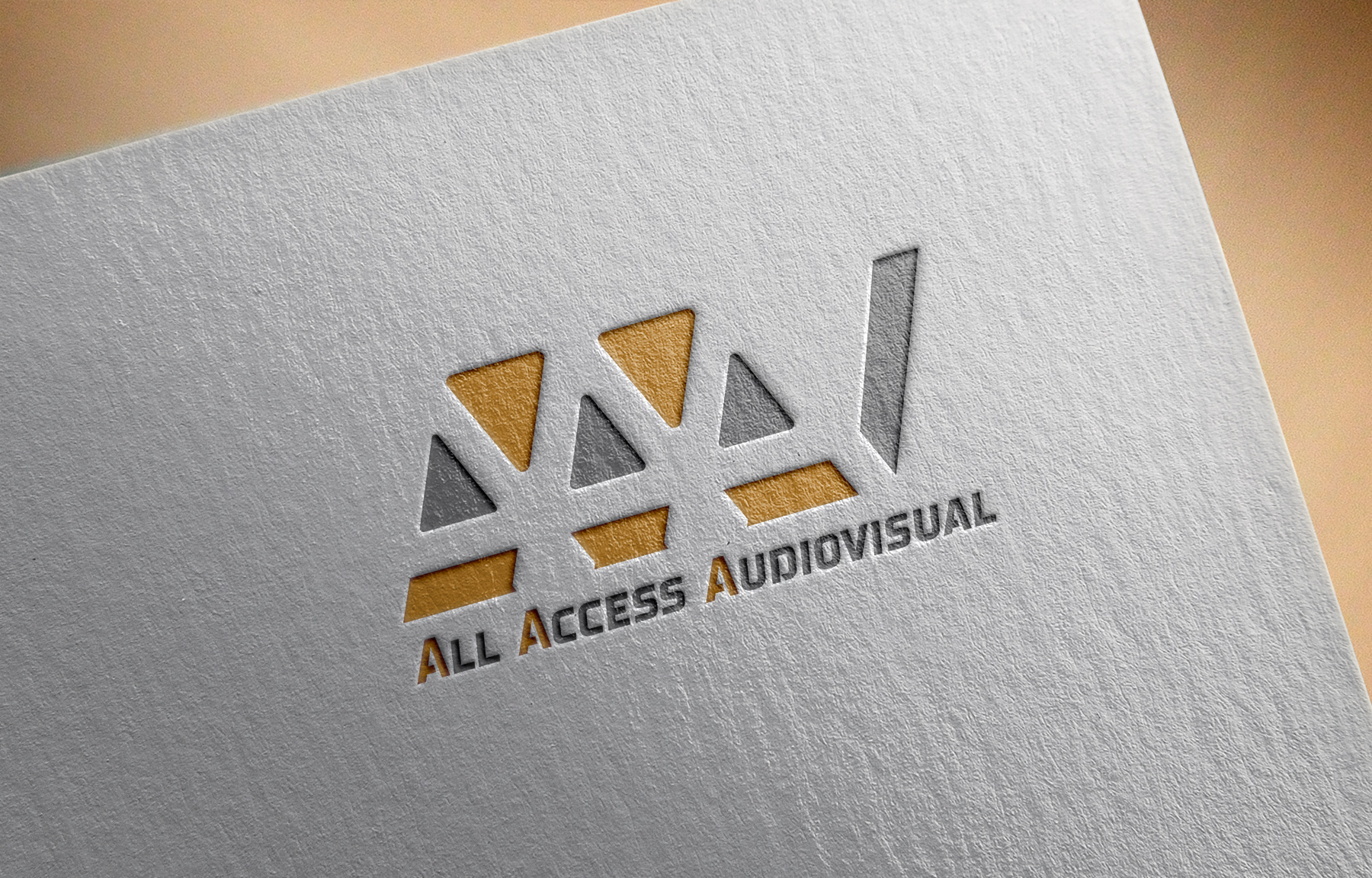 Logo Design by SL Designer for All Access Audiovisual | Design #24212360
