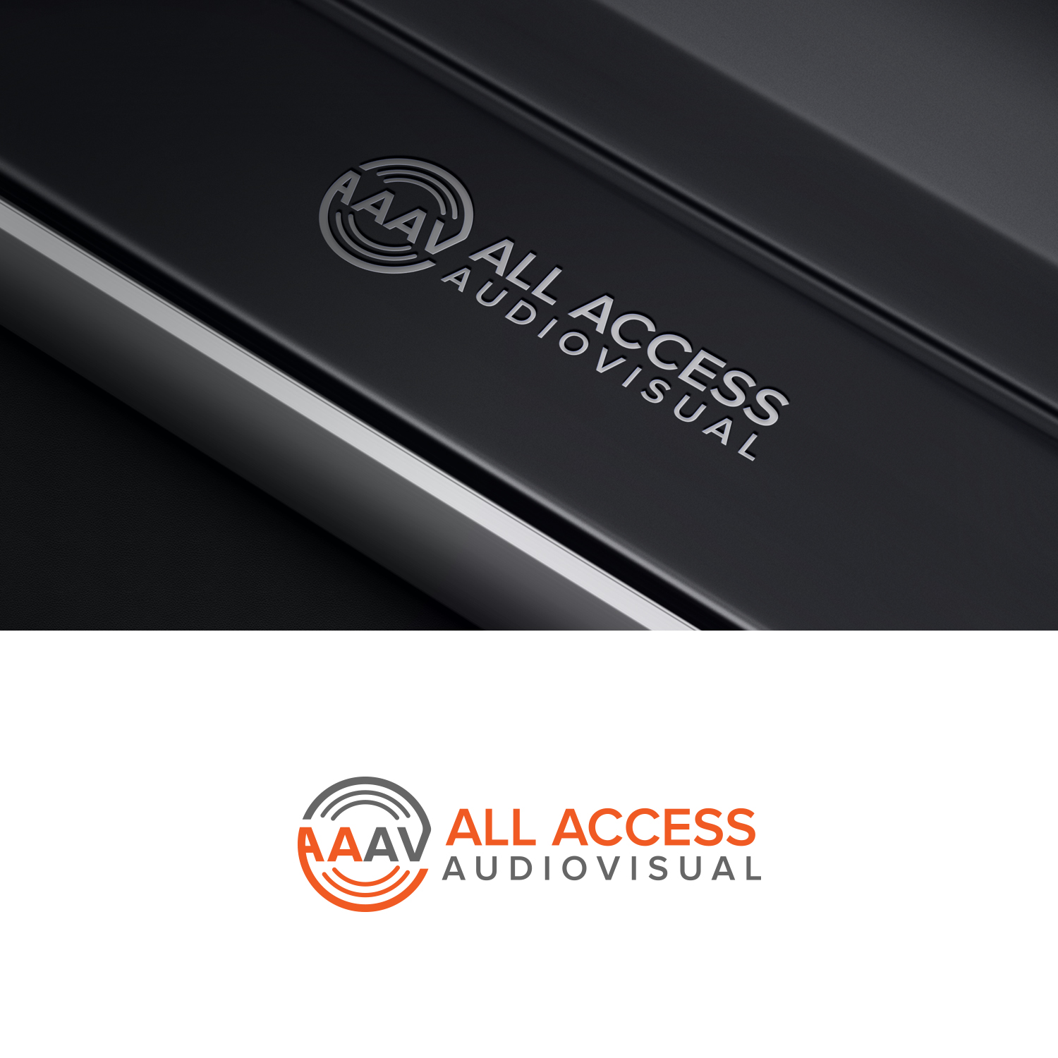 Logo Design by Maxo-Biz for All Access Audiovisual | Design #24245431