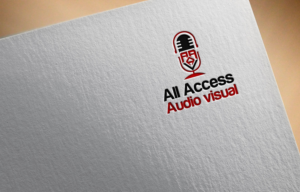 Logo Design by Pen Tool for All Access Audiovisual | Design: #24227336