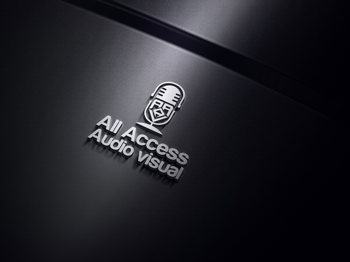 Diseño de Logo por Pen Tool para All Access Audiovisual | Diseño #24227338