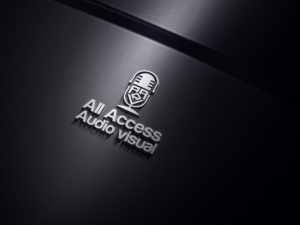 Logo Design by Pen Tool for All Access Audiovisual | Design: #24227338