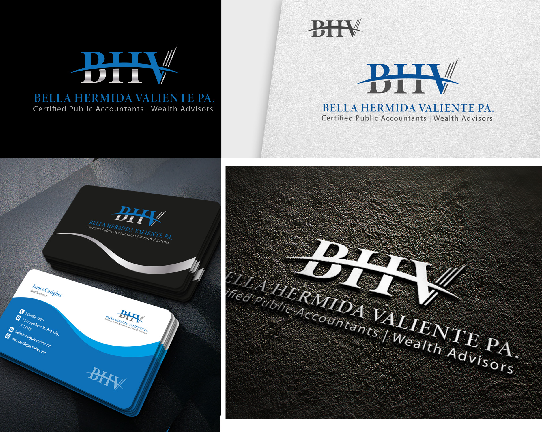 Diseño de Logo por Finley Johnson para Bella Hermida Valiente PA | Diseño #24290072