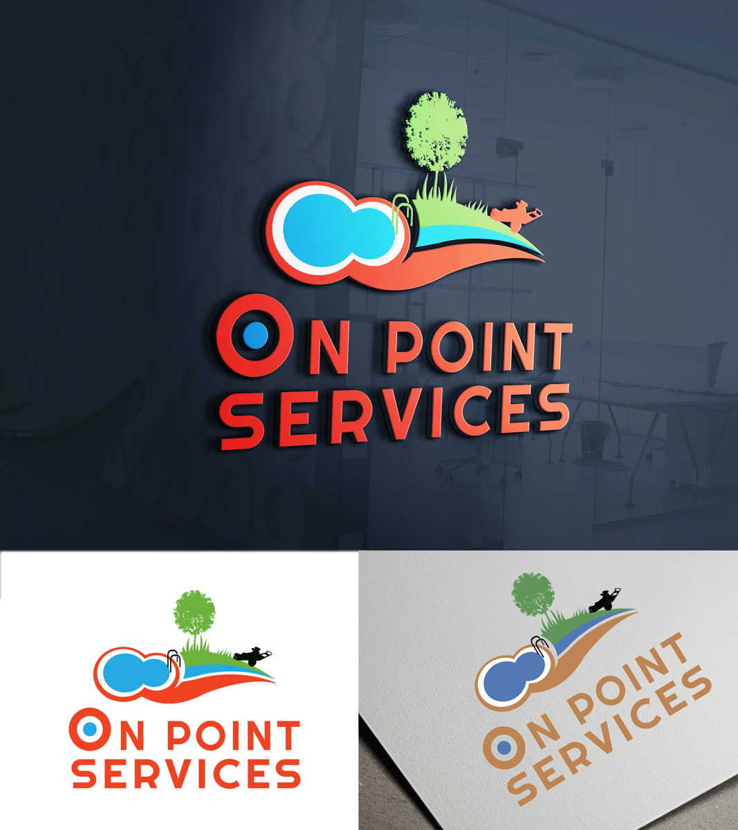 Diseño de Logo por Wonderful design para On Point Property Services | Diseño #24212629