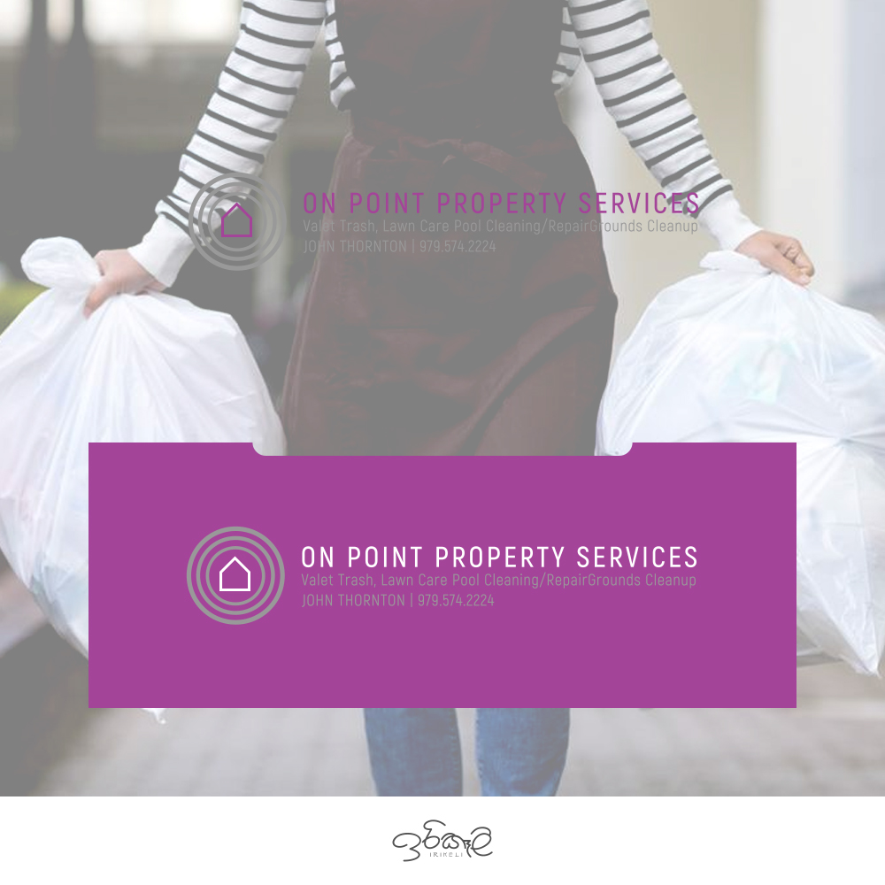 Diseño de Logo por SamiddhaH para On Point Property Services | Diseño #24230730