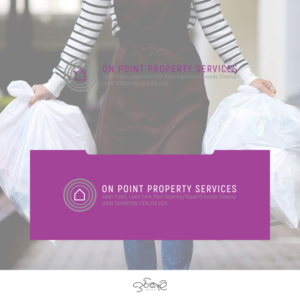 Just an appropriate logo to go with On Point Property Services | Diseño de Logo por SamiddhaH