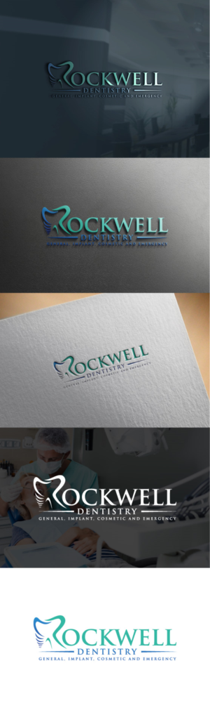 Rockwell Dentistry | Logo Design by JAHID BIN JAFAR