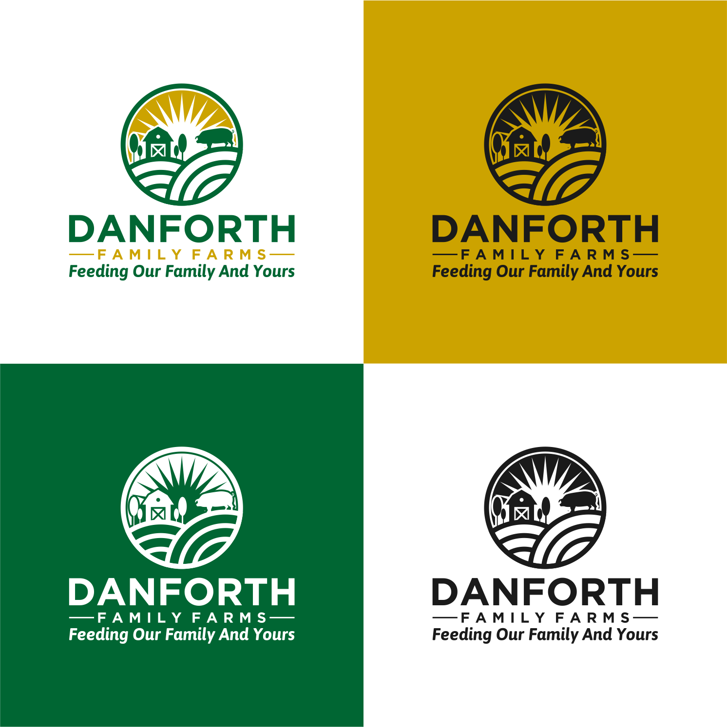 Diseño de Logo por normi para Danforth Family Farms | Diseño #24220182