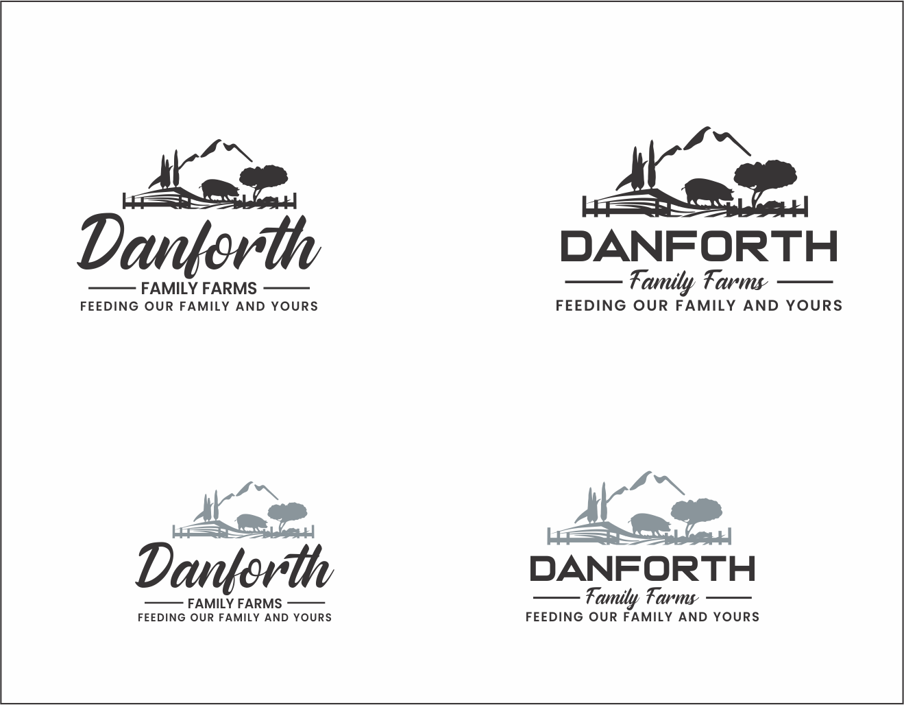 Diseño de Logo por Udaya G para Danforth Family Farms | Diseño #24213254