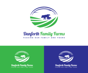 Danforth Family Farms | Logo Design by GoodTimes$$$