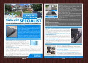 Flyer For Commercial And Residential Seal Coating | Flyer Design by chandrayaan.creative