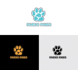 Logo Design by Unique Creation BD for Parks' Paws Pet Care | Design: #24270324