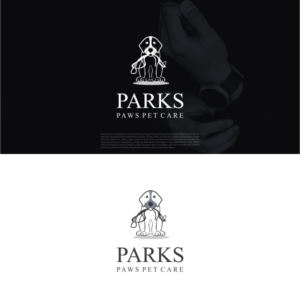 Logo Design by Jroeh_Studio for Parks' Paws Pet Care | Design: #24304086