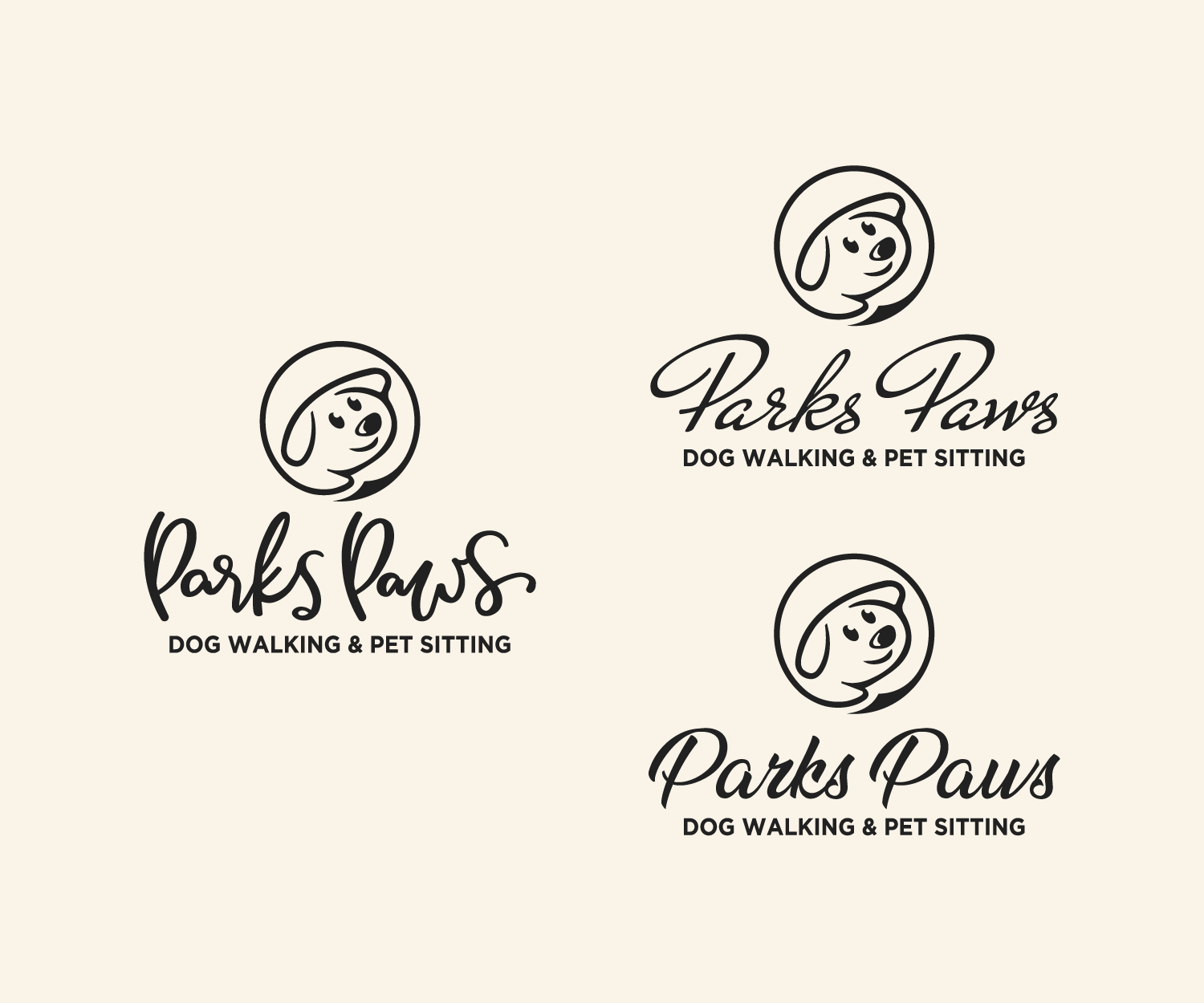 Logo Design by anico for Parks' Paws Pet Care | Design #24220005