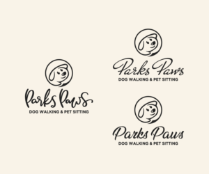 Logo Design by anico for Parks' Paws Pet Care | Design: #24220005