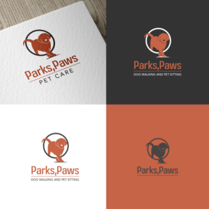Logo-Design von nzdesigners für Parks' Paws Pet Care | Design: #24234257