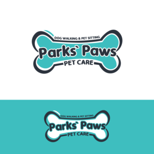 Logo Design by PsyPen for Parks' Paws Pet Care | Design: #24231607