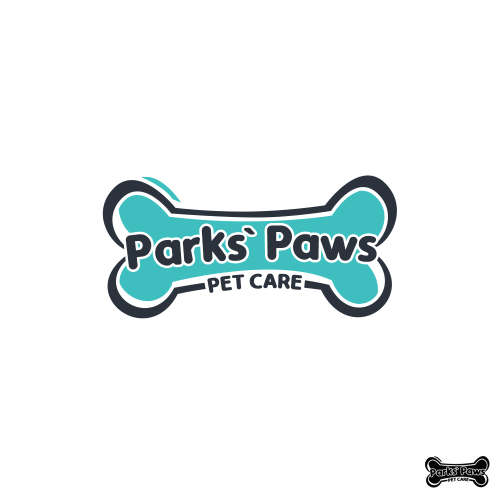 Logo-Design von PsyPen für Parks' Paws Pet Care | Design #24240479